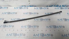 Upper rear left door molding Nissan Leaf 13-17 matte, scratches