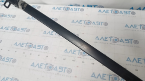Upper rear left door molding Nissan Leaf 13-17 matte, scratches