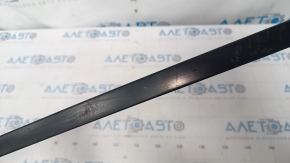 Upper rear left door molding Nissan Leaf 13-17 matte, scratches, missing fasteners