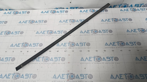 Upper rear left door molding Nissan Leaf 13-17 matte, scratches, broken fastener