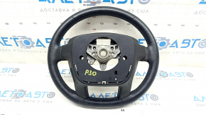 Naked steering wheel Toyota Prius 30 10-15 leather, black, for cleaning