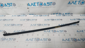 Upper rear right door molding Nissan Leaf 13-17 matte, scratches, broken mount