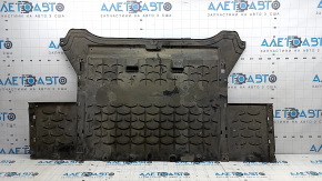 Rear underbody protection Tesla Model S 12-15 pre-rest, dented
