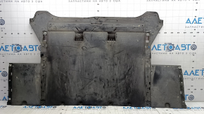 Rear underbody protection Tesla Model S 12-15 pre-rest, dented