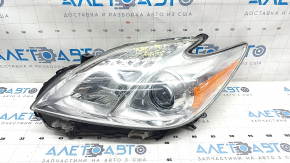 Headlight front left Toyota Prius 30 13-15 bare, rest, halogen, sand, scratches