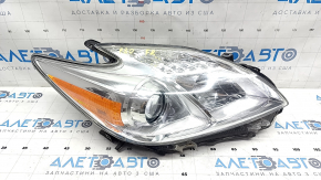 Headlight front right Toyota Prius 30 13-15 bare, rest, halogen, sand, scratches