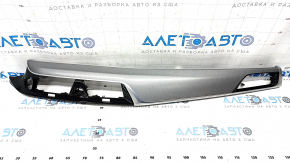 Front panel trim right BMW 5 G30 17-23 gray rhombus, with backlight