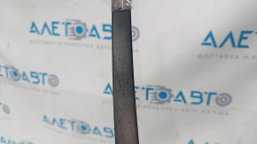 Upper door molding front left Nissan Leaf 13-17 matte, scratches, missing fastener