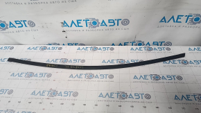 Upper door molding front left Nissan Leaf 13-17 matte, scratches, missing fasteners
