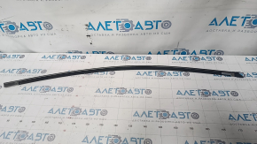 Upper door molding front left Nissan Leaf 13-17 matte, scratches, missing fasteners