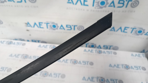 Upper door molding front left Nissan Leaf 13-17 matte, scratches, missing fasteners