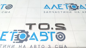 Emblem badge rear "2.0t" Audi Q5 8R 09-17