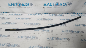 Upper door molding front left Nissan Leaf 13-17 matte, scratches, missing fasteners
