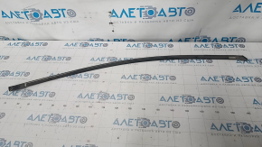 Upper front left door molding Nissan Leaf 13-17 matte, scratches, broken fastener