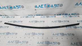 Upper door molding front left Nissan Leaf 13-17 matte, scratches, missing fastener