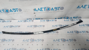 Upper door molding front right Nissan Leaf 13-17 matte, scratches