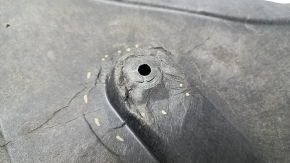 Front left underbody protection BMW X5 G05 19-23 dented and torn fastening