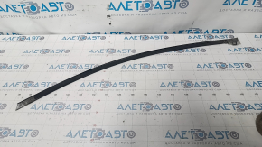 Upper door molding front right Nissan Leaf 13-17 matte, scratches, missing fastener