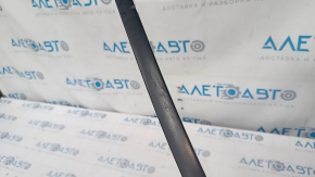 Upper door molding front right Nissan Leaf 13-17 matte, scratches, missing fastener