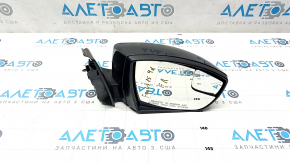Side mirror right Ford Focus mk3 17-18 rest 5 pins, graphite, scratch