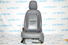 Driver's seat Chevrolet Bolt 17- with airbag, dark gray leather, mechanical, heating, scratches