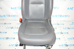 Driver's seat Chevrolet Bolt 17- with airbag, dark gray leather, mechanical, heating, scratches