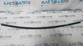 Upper door molding front right Nissan Leaf 13-17 matte, scratches, missing fasteners