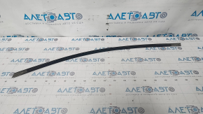 Upper door molding front right Nissan Leaf 13-17 matte, scratches, missing fasteners