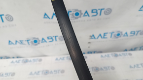 Upper door molding front right Nissan Leaf 13-17 matte, scratches, missing fasteners