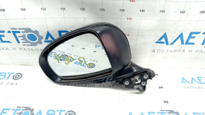 Side mirror left Toyota Prius 30 10-15 5 pins, black