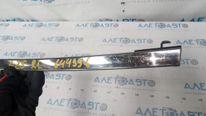 Door molding upper rear left Infiniti G25 G35 G37 4d 06-14 chrome, scratches