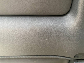 Chevrolet Bolt 17 passenger seat with airbag, dark gray leather, mechanical, heated, blown cushion, scuffs