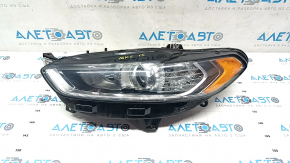 Headlight front left bare Ford Fusion mk5 13-16 sand