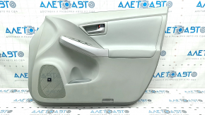 Door trim card front right Toyota Prius 30 10-15 leather, gray JBL