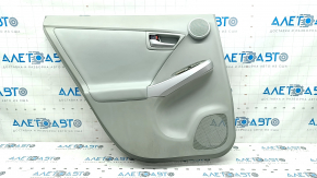 Door trim card rear left Toyota Prius 30 10-15 leather, gray JBL