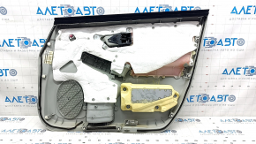 Door trim card front left Toyota Prius 30 10-15 leather, gray JBL, scratches, broken fastening