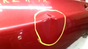 Door bare front right Lincoln MKZ 13-20 red RR, dents