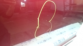 Door bare front right Lincoln MKZ 13-20 red RR, dents