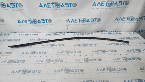 Upper door molding front right Mazda CX-5 17- black, bumps, scratches