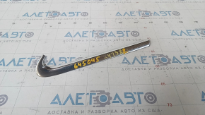 Lower rear right window molding Audi A4 B8 08-16 sedan, chrome, scratches