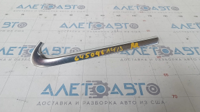 Lower rear right window molding Audi A4 B8 08-16 sedan, chrome, scratches