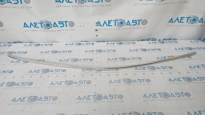 Upper door molding front right VW Passat b7 12-15 USA chrome, without glass seal, scratches, bump