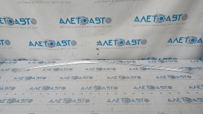 Upper door molding front left VW Passat b8 16-19 USA chrome, without glass seal, scratches
