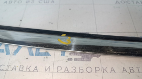 Upper rear right door molding Mazda 6 13-17 chrome, scratches, cracked mount, butt