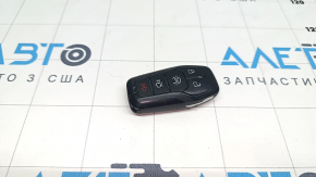 Smart key Ford Fusion mk5 13-16, 5 buttons smart with autostart, scratches, no bottom plug