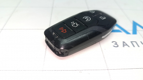 Smart key Ford Fusion mk5 13-16, 5 buttons smart with autostart, scratches, no bottom plug