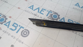 Upper door molding front right Mazda 6 13-17 chrome, scratches, broken fastener, deformed, missing fastener