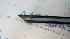 Upper door molding front right Mazda 6 13-17 chrome, scratches, broken fastener, missing fastener