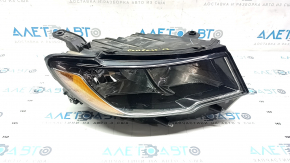 Headlight front right complete Jeep Compass 17- halogen, without fastening, sand