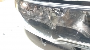 Headlight front right complete Jeep Compass 17- halogen, without fastening, sand